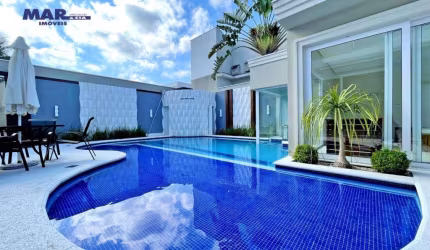 Casa com 6 dormitórios à venda, 520 m² por R$ 4.500.000,00 - Acapulco - Guarujá/SP