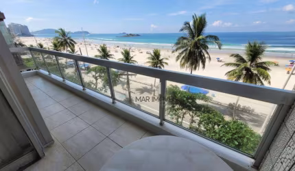 Apartamento Frente total para o mar na Praia das Pitangueiras