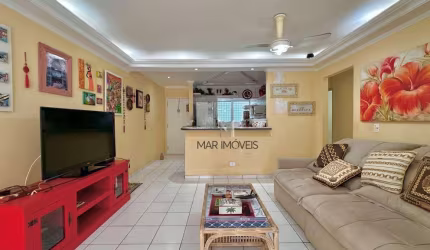 Apartamento com 3 dormitórios à venda, 100 m² por R$ 440.000 - Praia da Enseada - Guarujá/SP