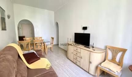 Apartamento com 2 dormitórios para alugar, 70 m² por R$ 3.200,02/mês - Pitangueiras - Guarujá/SP