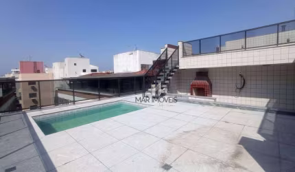 Cobertura com 3 dormitórios à venda, 249 m² por R$ 750.000,00 - Praia da Enseada - Guarujá/SP