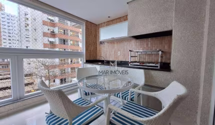 Apartamento com 3 dormitórios à venda, 115 m² por R$ 1.400.000,00 - Praia das Pitangueiras - Guarujá/SP