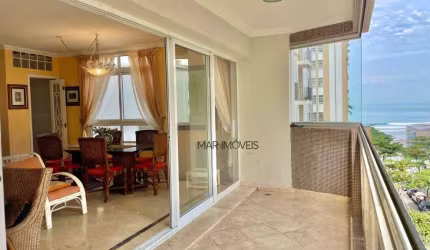 Apartamento com 3 dormitórios à venda, 180 m² Vista ao Mar - Centro - Guarujá/SP