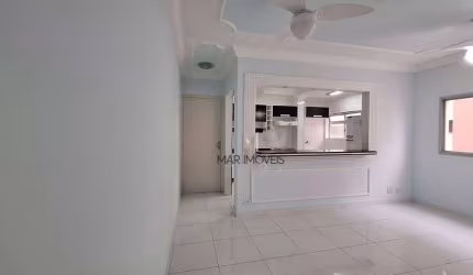 Praia da Enseada, apartamnto com 2 dormitórios, 01 vaga