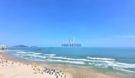 Apartamento para locação anual frente mar da praia das Pitangueiras no Guarujá!