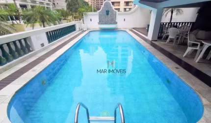 Apartamento com 3 dormitórios para alugar, 165 m²- Praia das Pitangueiras - Guarujá/SP