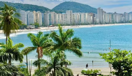 Apartamento Reformado com 3 dormitórios à venda, 95 m² por R$ 1.050.000 - Asturias - Guarujá/SP