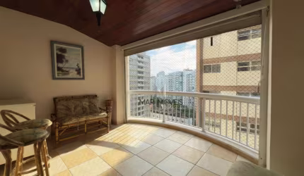 Flat com 1 dormitório à venda, 65 m² - Pitangueiras - Guarujá/SP