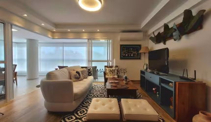 Apartamento com 3 suítes à venda em prédio novo, 142 m² - 2 Vagas - Lazer - Pitangueiras - Guarujá/SP