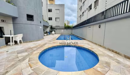 Apartamento á venda de 90m² de área útil com belissima sacada!