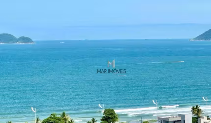 Apartamento com varanda com vista para o mar e lazer completo,  para venda na Praia da Enseada.