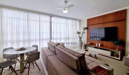 Apartamento com 3 dormitórios para alugar, 155 m² por R$ 6.500,02/mês - Pitangueiras - Guarujá/SP