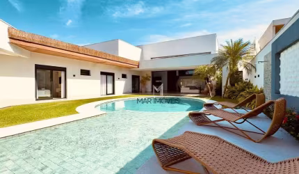 Mansão Nova no Jardim Acapulco toda Decorada com 6 Suítes e 1.000 Metros