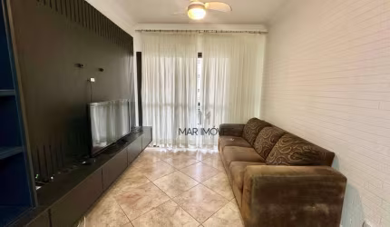 Apartamento disponível para locação anual na Enseada/ Mar Imóveis Prime.
