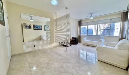 Apartamento com 2 dormitórios para alugar, 100 m² por R$ 3.500/mês - Pitangueiras - Guarujá/SP