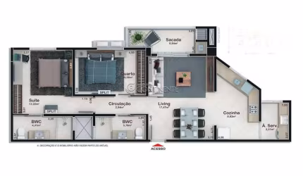 Apartamento com 2 quartos à venda na Rua Dezenove de Março, 200, Campinas, São José por R$ 810.000