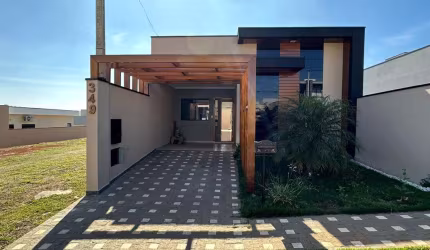 Casa em Condomínio para Venda em Tatuí, Residencial Bosques dos Ipês, 3 dormitórios, 2 suítes, 3 banheiros, 2 vagas