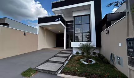 Casa em Condomínio para Venda em Tatuí, Residencial Bosques dos Ipês, 3 dormitórios, 1 suíte, 2 banheiros, 2 vagas