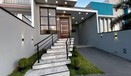 Casa em Condomínio para Venda em Tatuí, Residencial Bosques dos Ipês, 3 dormitórios, 1 suíte, 2 banheiros, 2 vagas