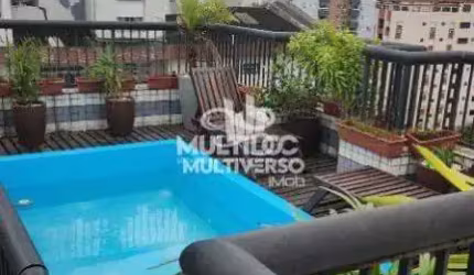 Cobertura para aluguel, 5 quartos no bairro Embaré em Santos