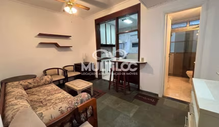 Apartamento para aluguel, 1 quarto no bairro Gonzaga em Santos