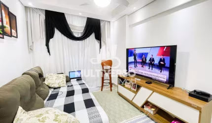 Apartamento com 3 dormitórios à venda, 87 m² por R$ 600.000,00 - Vila Assunção - Praia Grande/SP