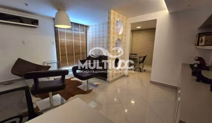 Sala comercial toda mobiliada no First Offices Innovation
