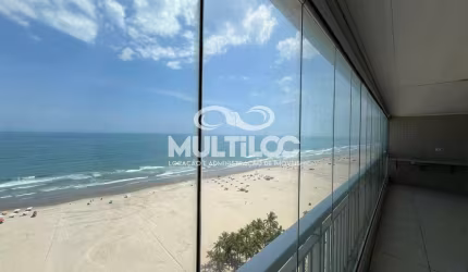 Apartamento 3 suítes, frente mar, aviação - Praia Grande