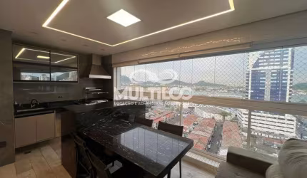 Apartamento para aluguel, 3 quartos no bairro Ponta da Praia em Santos