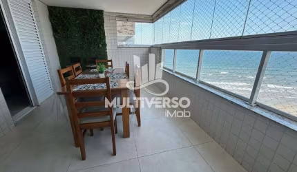 Vende-se Apartamento 2 dormitórios mobiliado - frente Mar - Caiçara