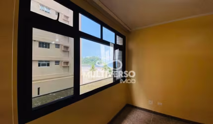 Apartamento pé na areia vista mar amplo e arejado em Santos