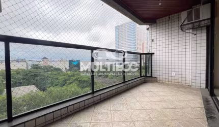 Apartamento para aluguel, 3 quartos no bairro Aparecida em Santos