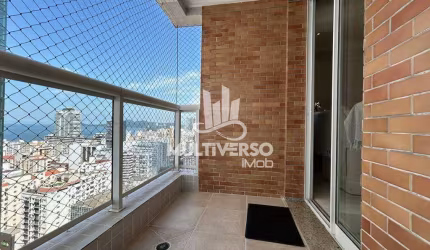 Apartamento para aluguel, 2 quartos no bairro Gonzaga em Santos