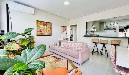 Apartamento 2 dormitórios incrível Vista mar pé na areia na Pompéia em Santos