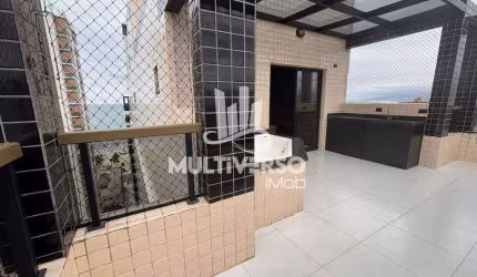 Cobertura à venda, 3 quartos no bairro Canto do Forte em Praia Grande