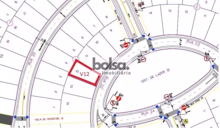 Terreno para venda com 454 m² em Alphaville, Bauru - SP