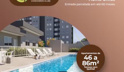 Apartamento com 2 quartos à venda na Rua Cecília Meireles, Chácara Parreiral, Serra, 60 m2 por R$ 210.000