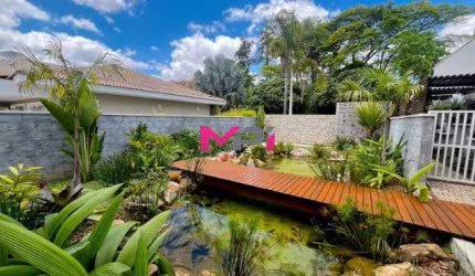 CASA TERREA COM 4 SUITES  A VENDA NO CONDOMÍNIO TERRAS DE SÃO CARLOS - JUNDIAÍ/SP.