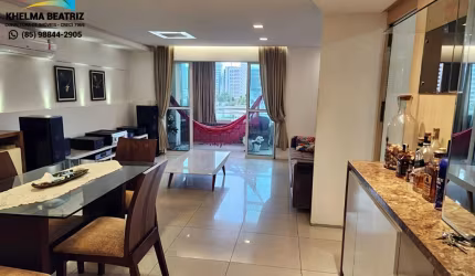 Vendo amplo apartamento, 3 suítes, todo avarandado, 1 por andar, Aldeota