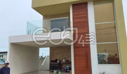 Casa em condomínio fechado com 3 quartos à venda na Av. dos Coqueiros, 86, Centro, Barra dos Coqueiros, 200 m2 por R$ 850.000