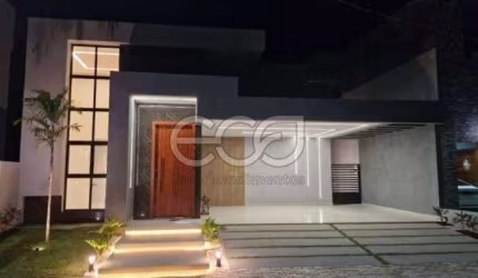 Casa em condomínio fechado com 3 quartos à venda na Rodovia Engenheiro Edilson Tavora, Luar da Barra, Barra dos Coqueiros por R$ 750.000