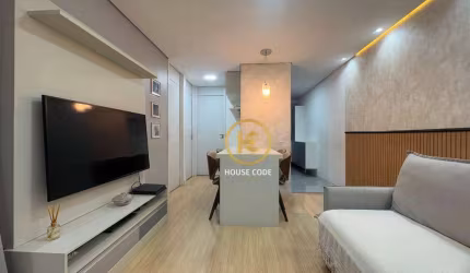 Apartamento com 02 dormitórios, todo planejado à venda, 48 m² por R$ 245.000 - Conquista Cotia