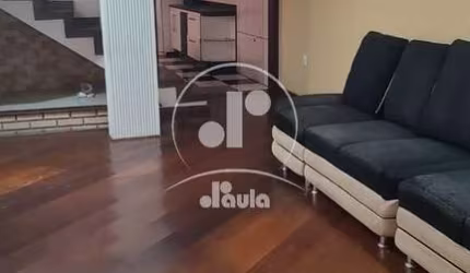 Sobrado para locação com 350m², 3 dormitórios, 2 banheiros, 3 vagas, na Vila Eldizia, Santo André/SP.
