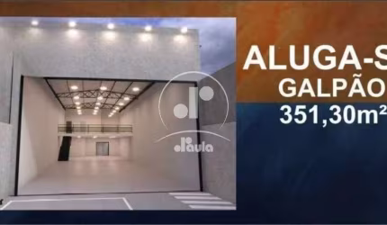 Galpão para aluguel, Campestre em Santo André/SP, 2 banheiros, 3 vagas - Ref. 30799