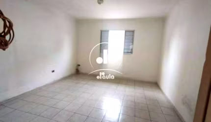Casa para alugar em Santo André-SP, Vila Alzira: 1 quarto, 1 sala, 1 banheiro, 50m² de área. Imperdível!