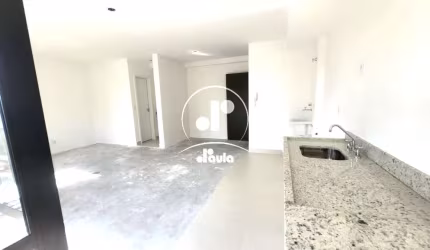 Studio de Luxo à Venda em Condomínio Exclusivo no Jardim, Santo André-SP: 1 Quarto, 1 Sala, 1 Banheiro, 1 Vaga, 44m².