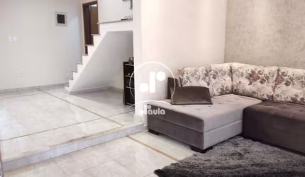 Imperdível Sobrado à Venda na Vila Scarpelli, Santo André-SP: 3 Quartos, 1 Suíte, 1 Sala, 4 Banheiros, 2 Vagas, 227m²!