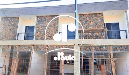 Sobrado à venda em construção na Vila América, Santo André-SP: 3 quartos, 1 suíte, 1 sala, 3 banheiros, 2 vagas, 130m².