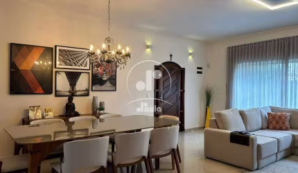Sobrado com 286 m² com 3 suítes , área gourmet , Na Vila Guiomar Santo André,