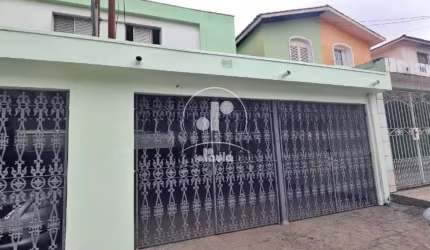 Sobrado de 170 m² à venda em Santo André-SP, Parque Jaçatuba: 3 quartos, 1 suíte, 2 salas, 3 banheiros e 2 vagas de garagem